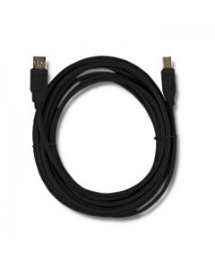 Cable Qoltec USB-A 2.0 to USB-B 5 M black