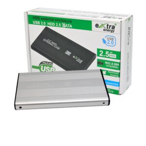 HDD Rack eXtra+ Energy, 2.5"  USB 2.0 Silver