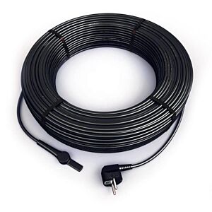 55m gutter defrost cable with cable-mounted thermostat