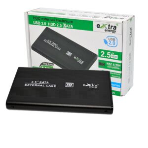 HDD Rack eXtra+ Energy, 2.5"  USB 2.0 Black