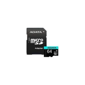 Adata Memory card microSD Premier Pro 64 GB UHS1 U3 V30 A2 + adapter