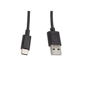 Date cable Lanberg USB-C(M) to USB-A(M) 2.0 CABLU 1M Black