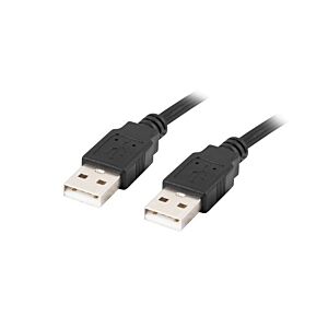 Cable Lanberg USB -A M/M 2.0 1.8m black