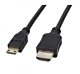 Adaptor cable LogiLink HDMI to mini HDMI High Speed w.E. 1,5m