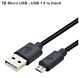 Cable TB Micro USB - USB 1.8 m black