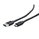 Date cable Gembird USB 3.0 AM tata to USB-C tata, 0.1m