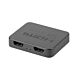 Adapter Splitter video Lanberg 2 x HDMI 4K port micro USB Black